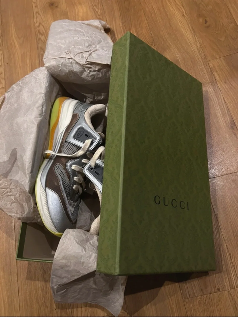 Gucci soft suede